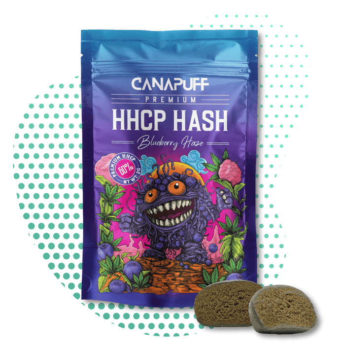 Canapuff HHC-P Hash – Blueberry Haze – 60 %