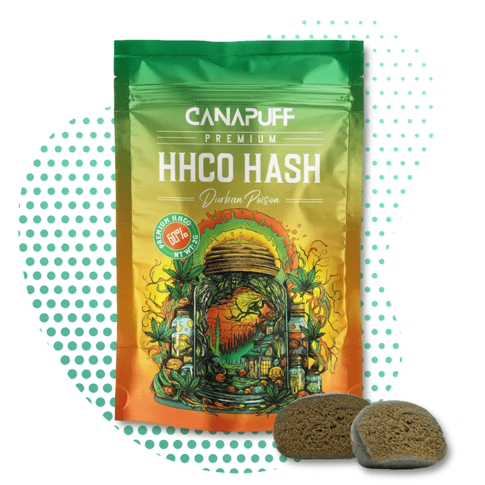 Canapuff HHC-0 Hash – Durban Poison – 60 %