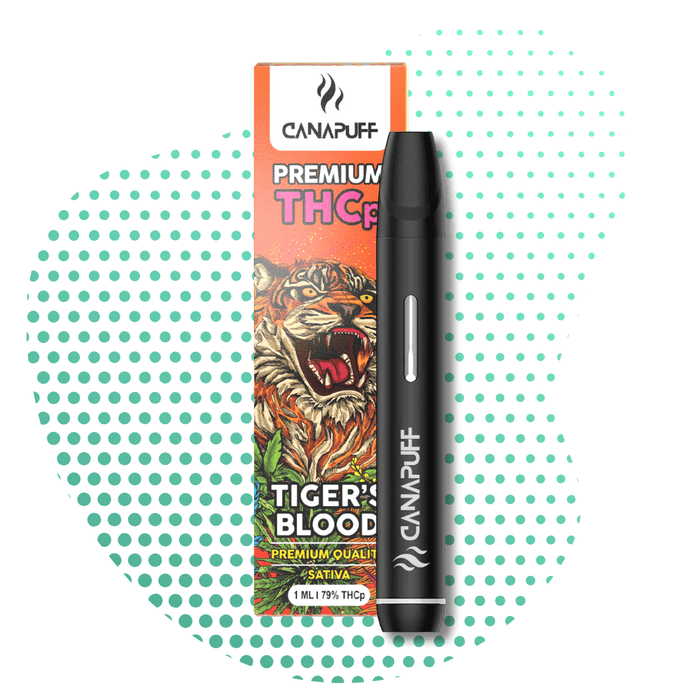 Wholesale THCp vape pen 79% TIGER'S BLOOD 1 ml