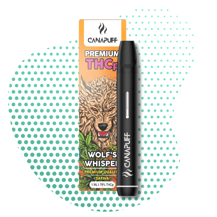 Wholesale THCp vape pen WOLF'S WHISPER 1 ml