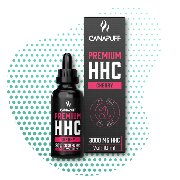 Canapuff Premium HHC-Öl – Kirsche 30 %