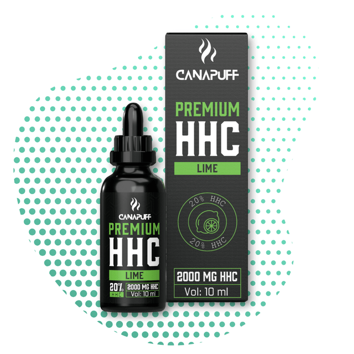 Canapuff Premium HHC-Öl – Limette 20 %