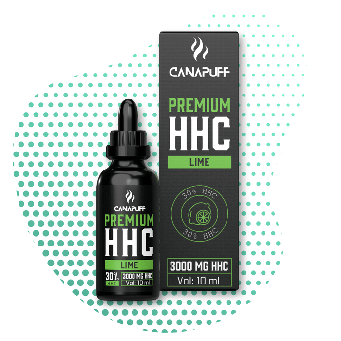 Canapuff Premium HHC-Öl – Limette 30 %